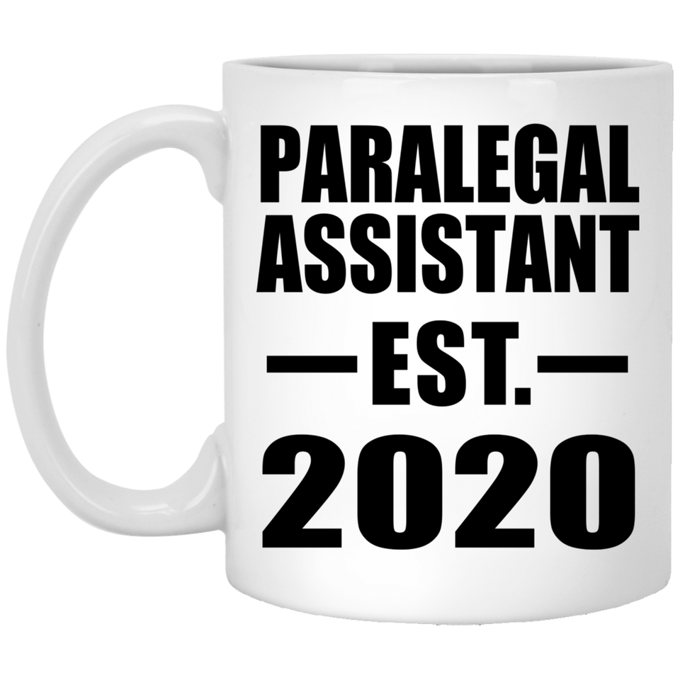 Paralegal Assistant Established EST. 2020 - 11oz Coffee Mug