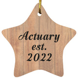 Actuary Established Est. 2022 - Star Ornament C