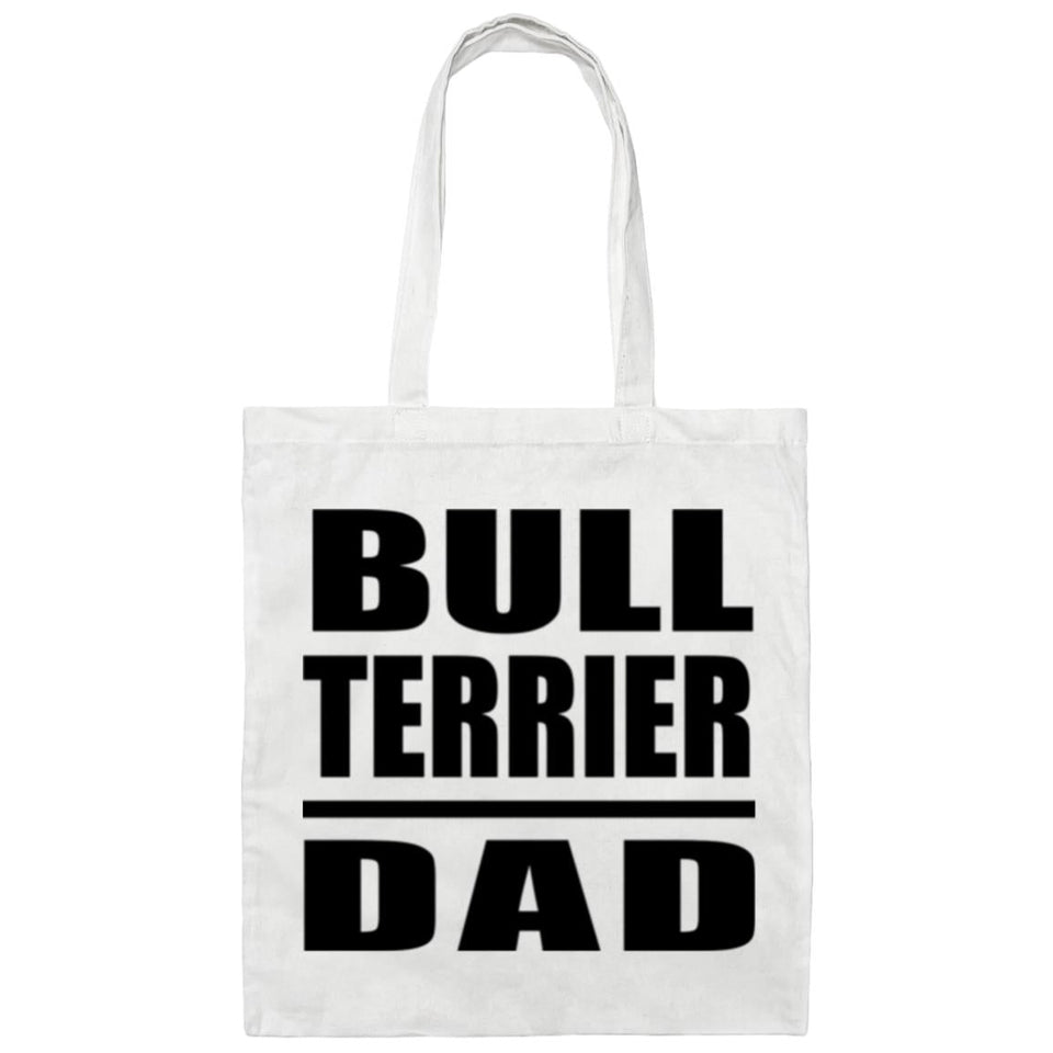 Bull Terrier Dad - Tote Bag White