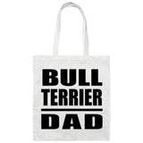 Bull Terrier Dad - Tote Bag White