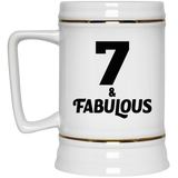 7th Birthday 7 & Fabulous - Beer Stein