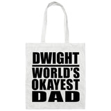 Dwight World's Okayest Dad - Tote Bag White