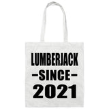 Lumberjack Since 2021 - Tote Bag White