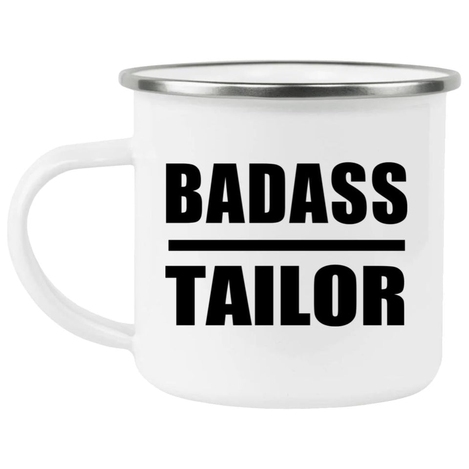 Badass Tailor - 12oz Camping Mug