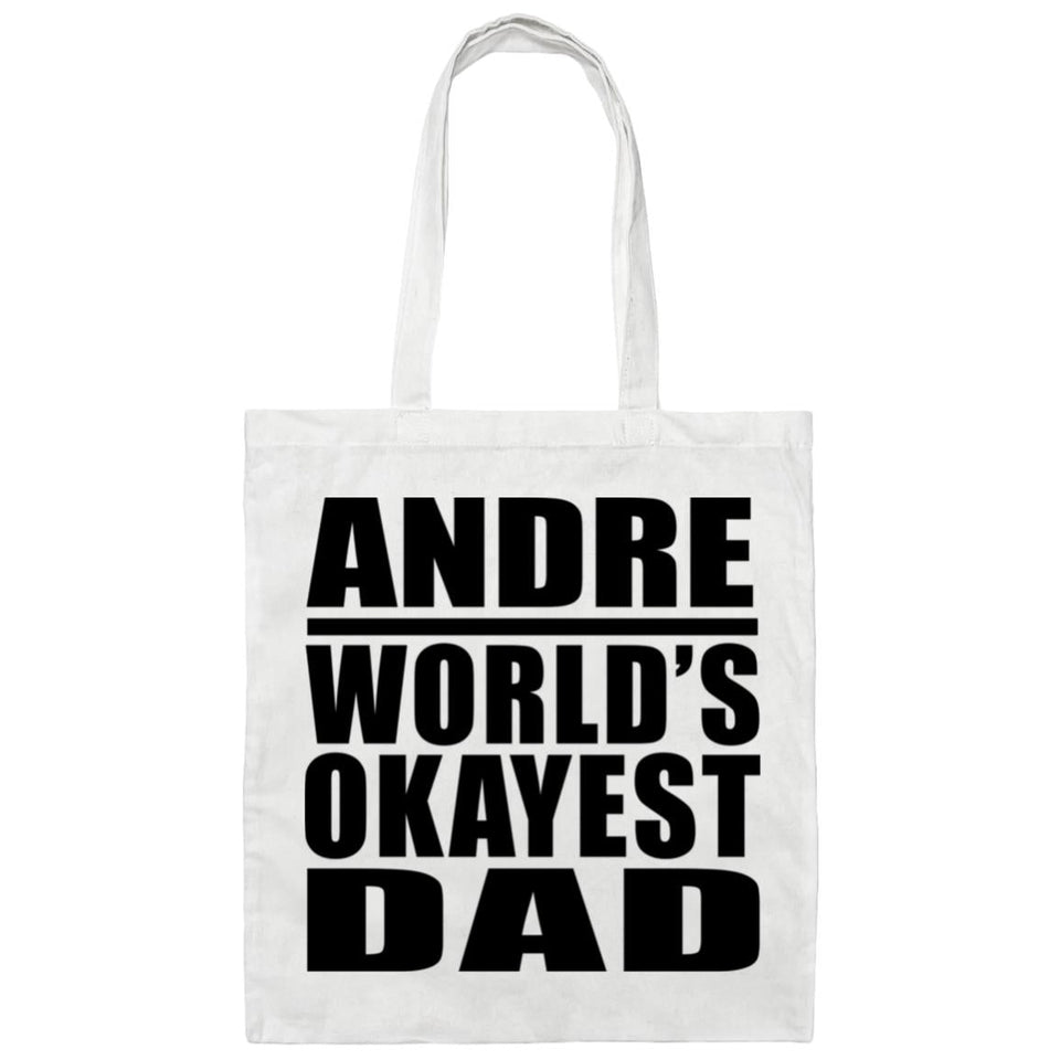 Andre World's Okayest Dad - Tote Bag White
