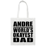 Andre World's Okayest Dad - Tote Bag White