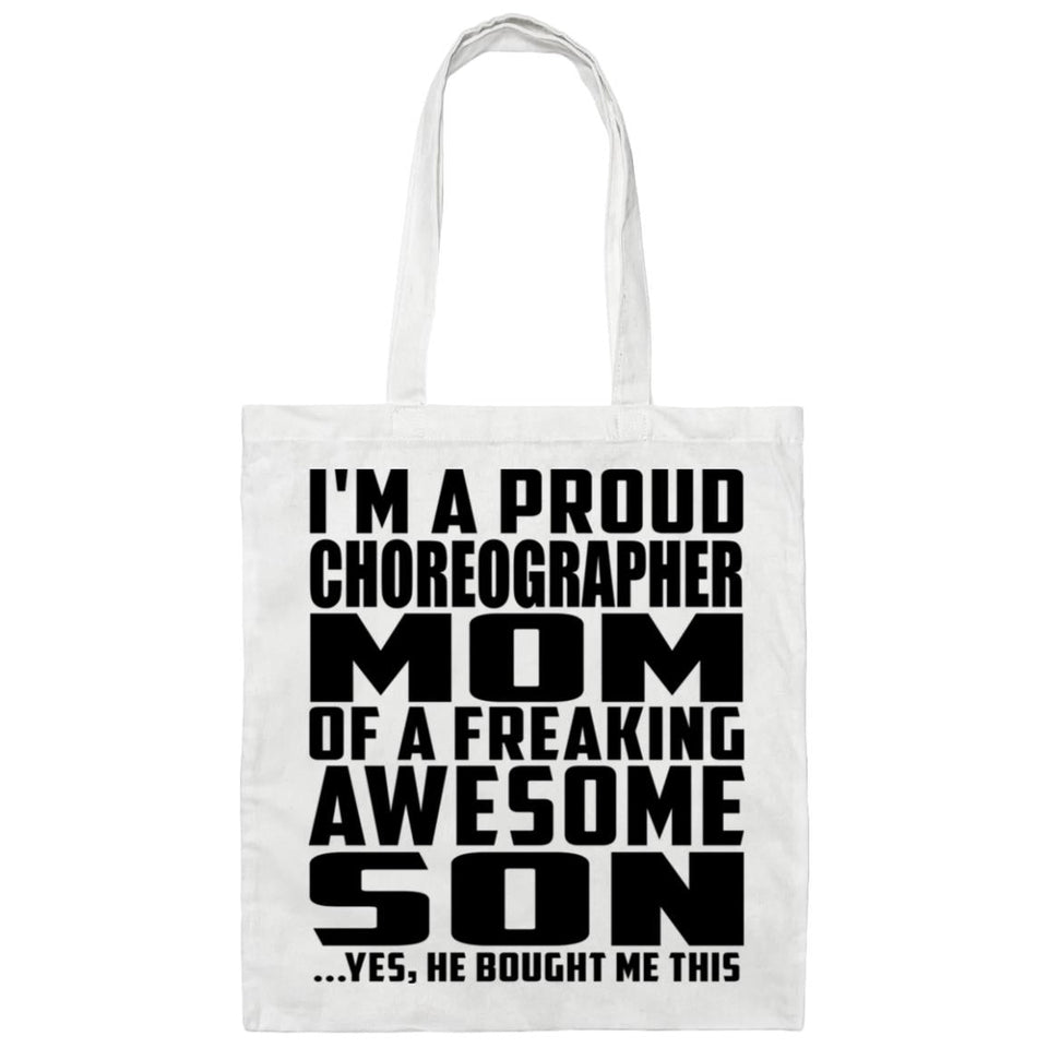 Proud Choreographer Mom Of Awesome Son - Tote Bag White