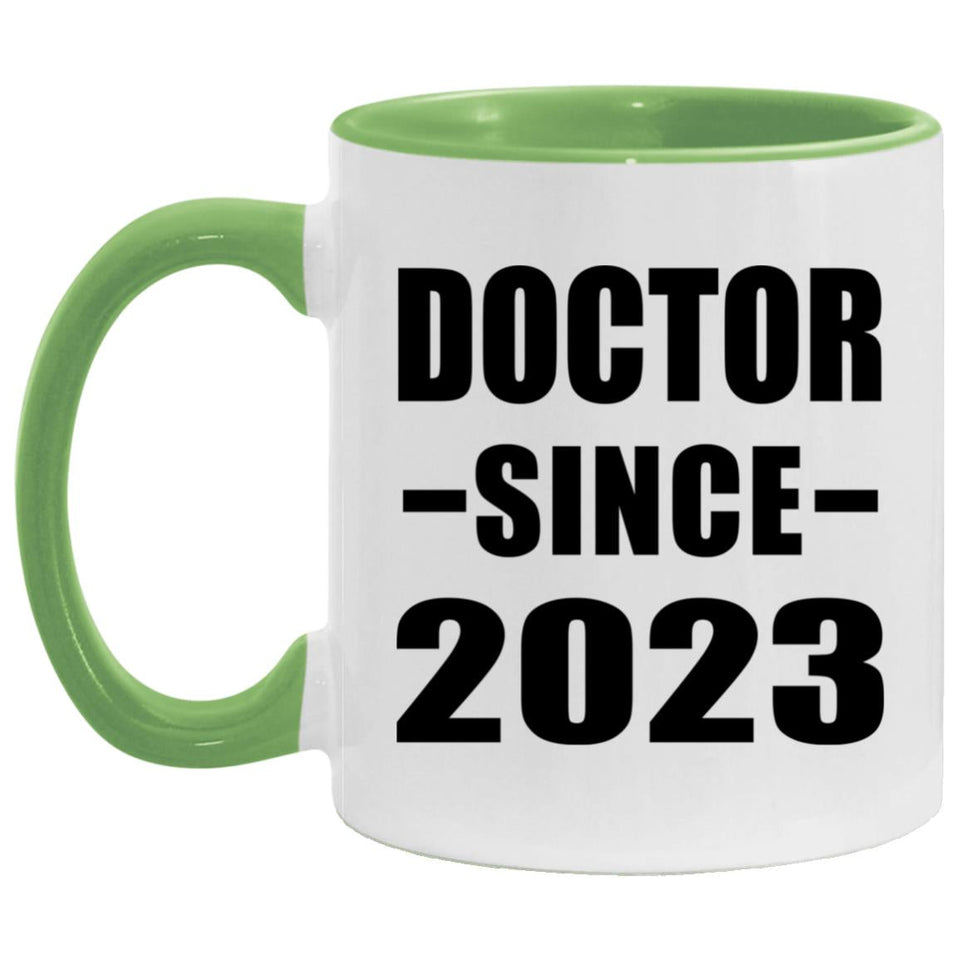 Doctor Since 2023 - 11oz Accent Mug Green
