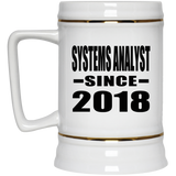 Systems Analyst Since 2018 - Beer Stein