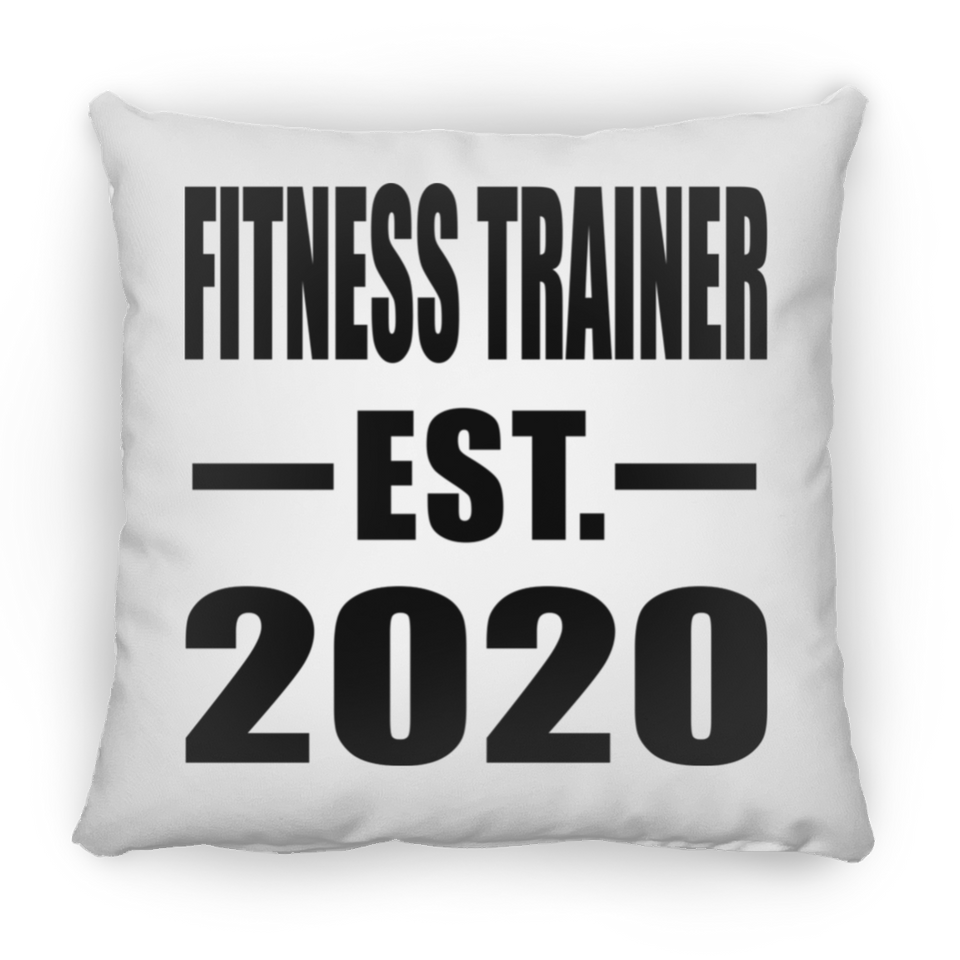 Fitness Trainer Established EST. 2020 - Throw Pillow