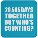 81st Anniversary 29,565 Days Together But Who's Counting - Coaster