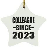 Colleague Since 2023 - Star Ornament