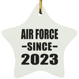 Air Force Since 2023 - Star Ornament
