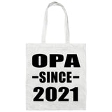 Opa Since 2021 - Tote Bag White