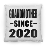 Grandmother Since 2020 - Throw Pillow