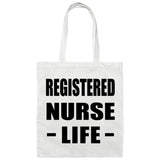 Registered Nurse Life - Tote Bag White