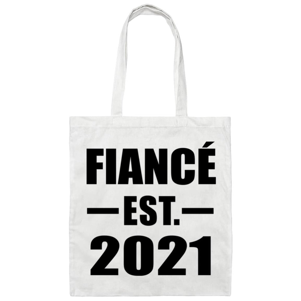 Fiance Established EST. 2021 - Tote Bag White