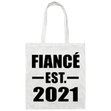 Fiance Established EST. 2021 - Tote Bag White