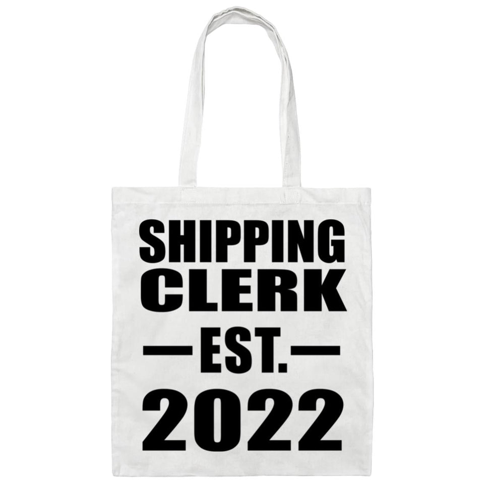 Shipping Clerk Established EST. 2022 - Tote Bag White