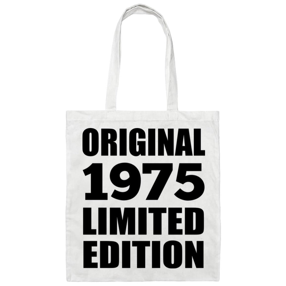 49th Birthday Original 1975 Limited Edition - Tote Bag White