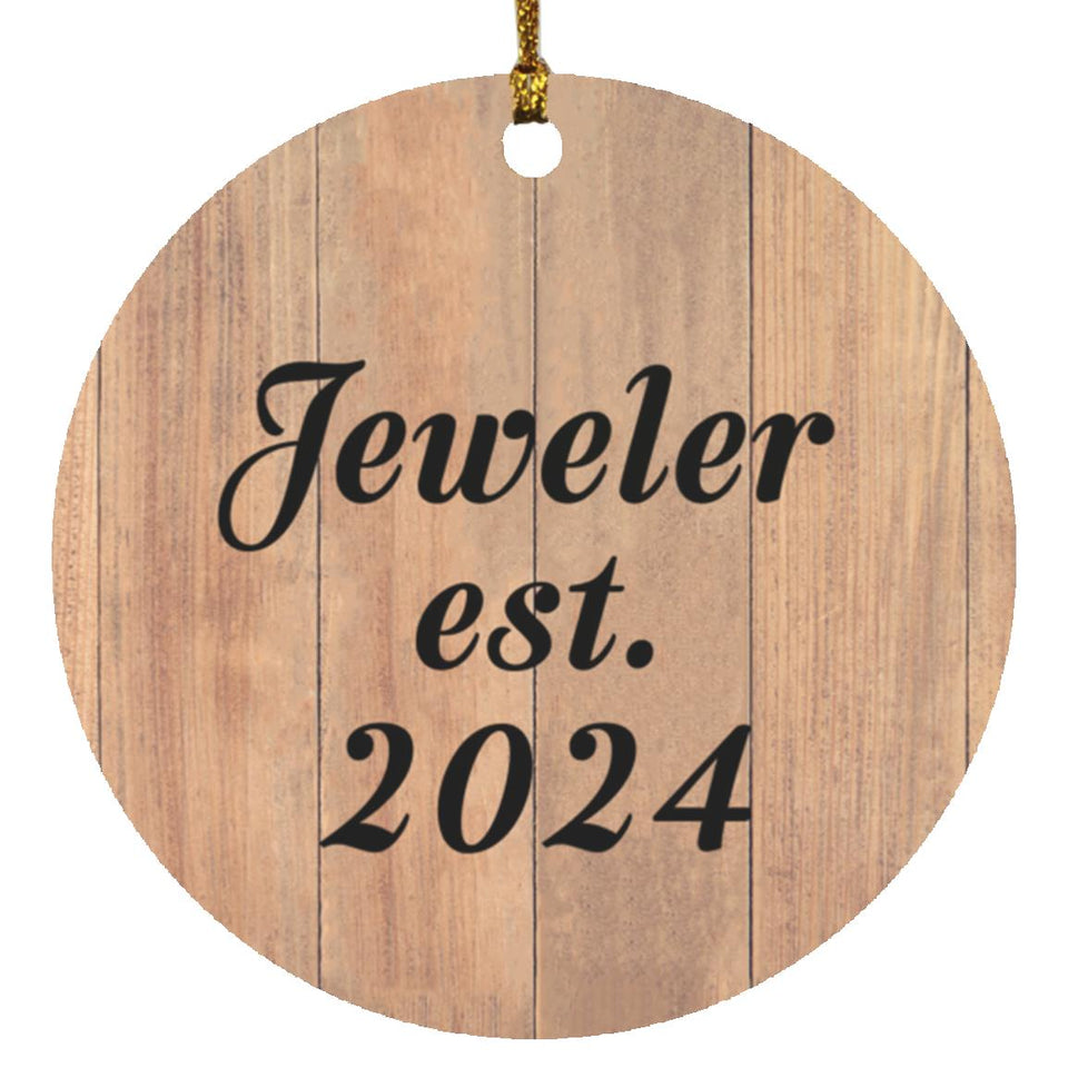 Jeweler Established Est. 2024 - Circle Ornament C