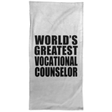 World's Greatest Vocational Counselor - Hand Towel