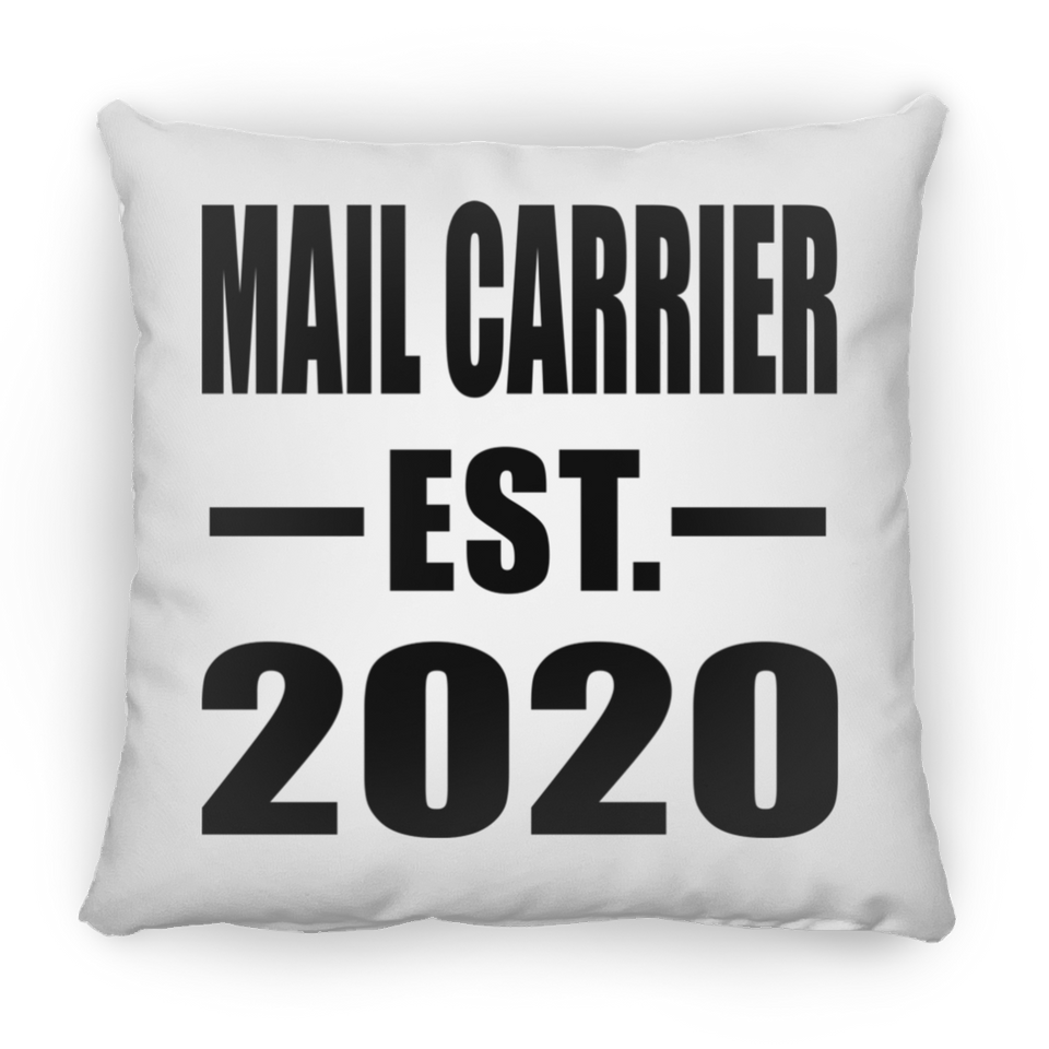 Mail Carrier Established EST. 2020 - Throw Pillow