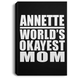 Annette World's Okayest Mom - Canvas Portrait