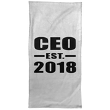 CEO Established EST. 2018 - Hand Towel