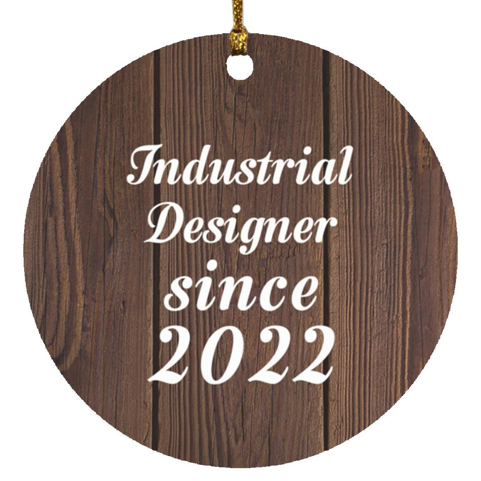 Industrial Designer Since 2022 - Circle Ornament D