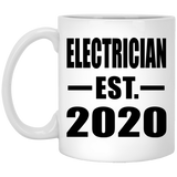 Electrician Established EST. 2020 - 11oz Coffee Mug