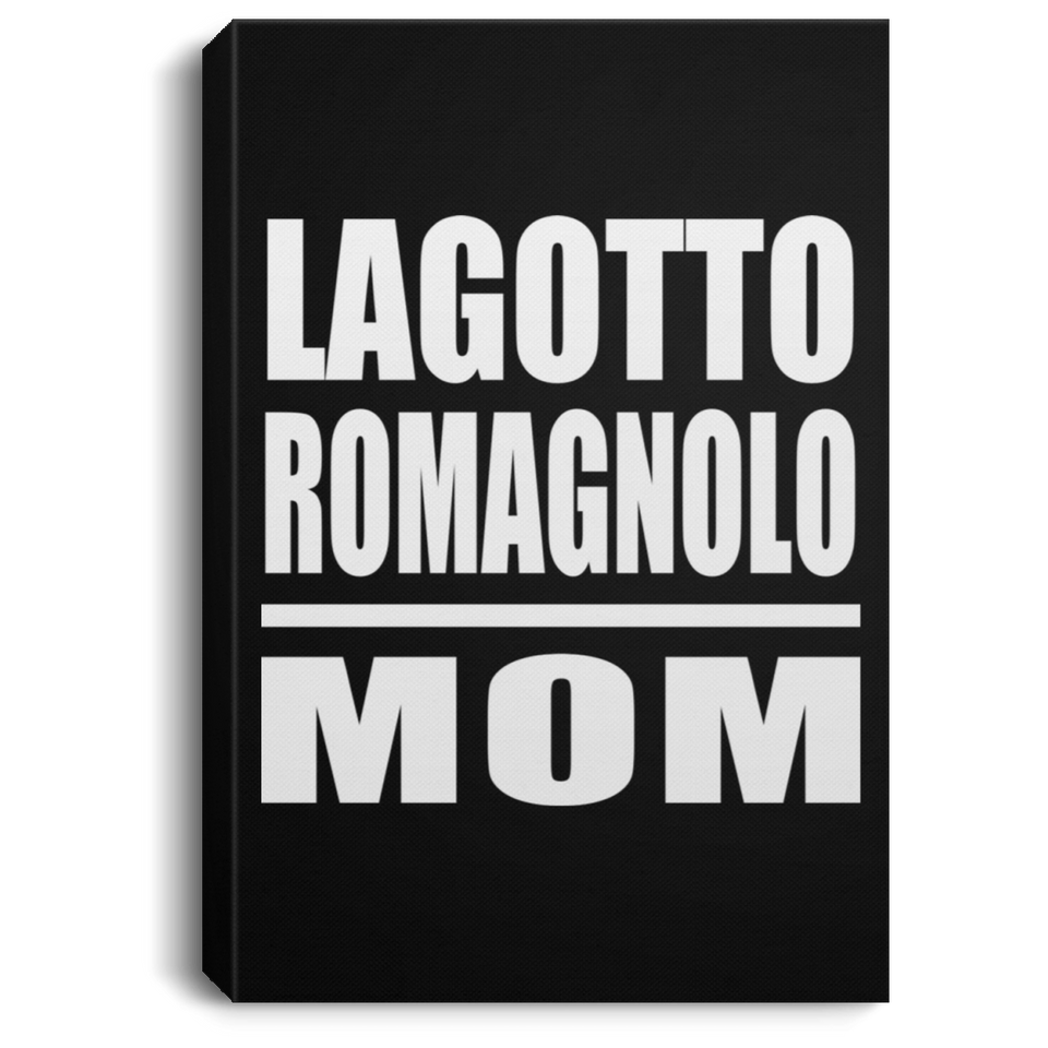 Lagotto Romagnolo Mom - Canvas Portrait