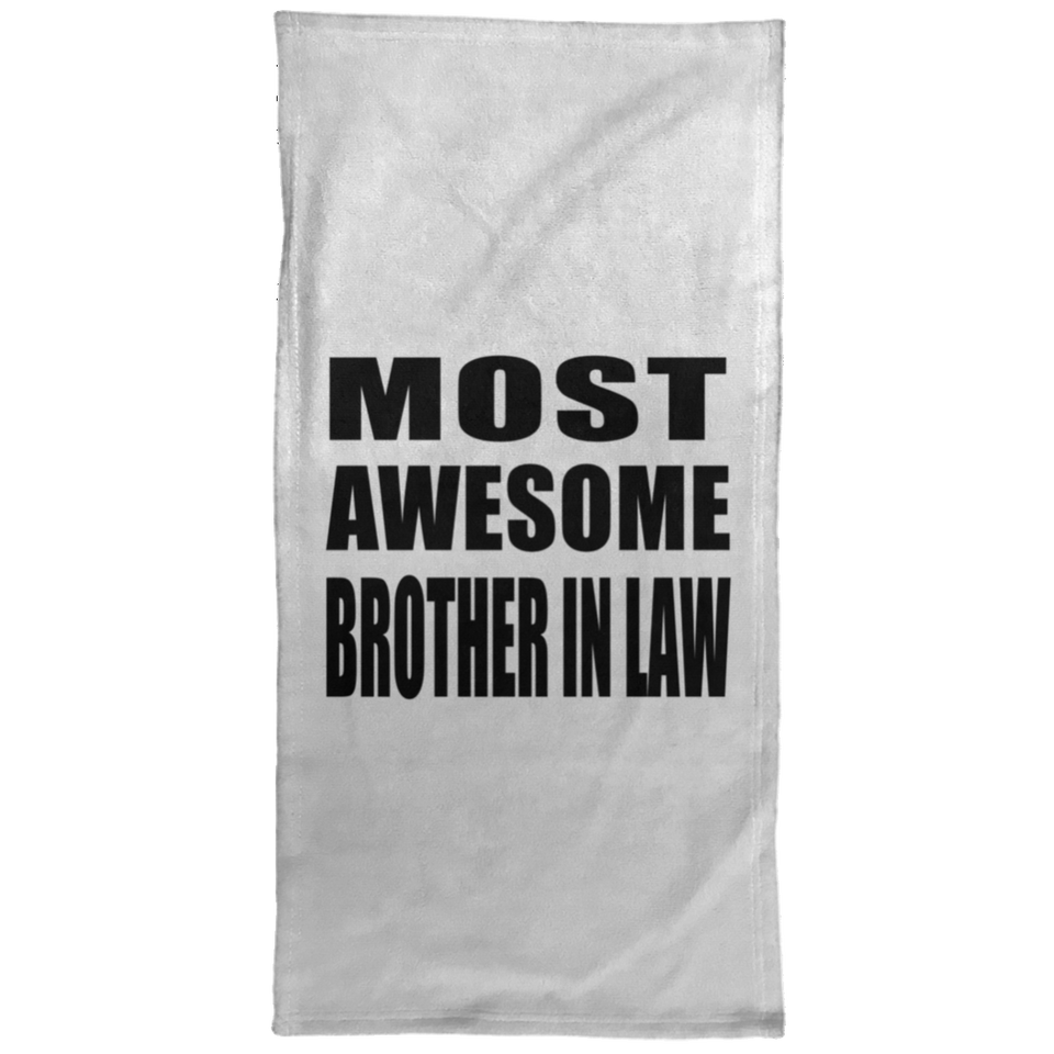 Most Awesome Brother In Law - Hand Towel