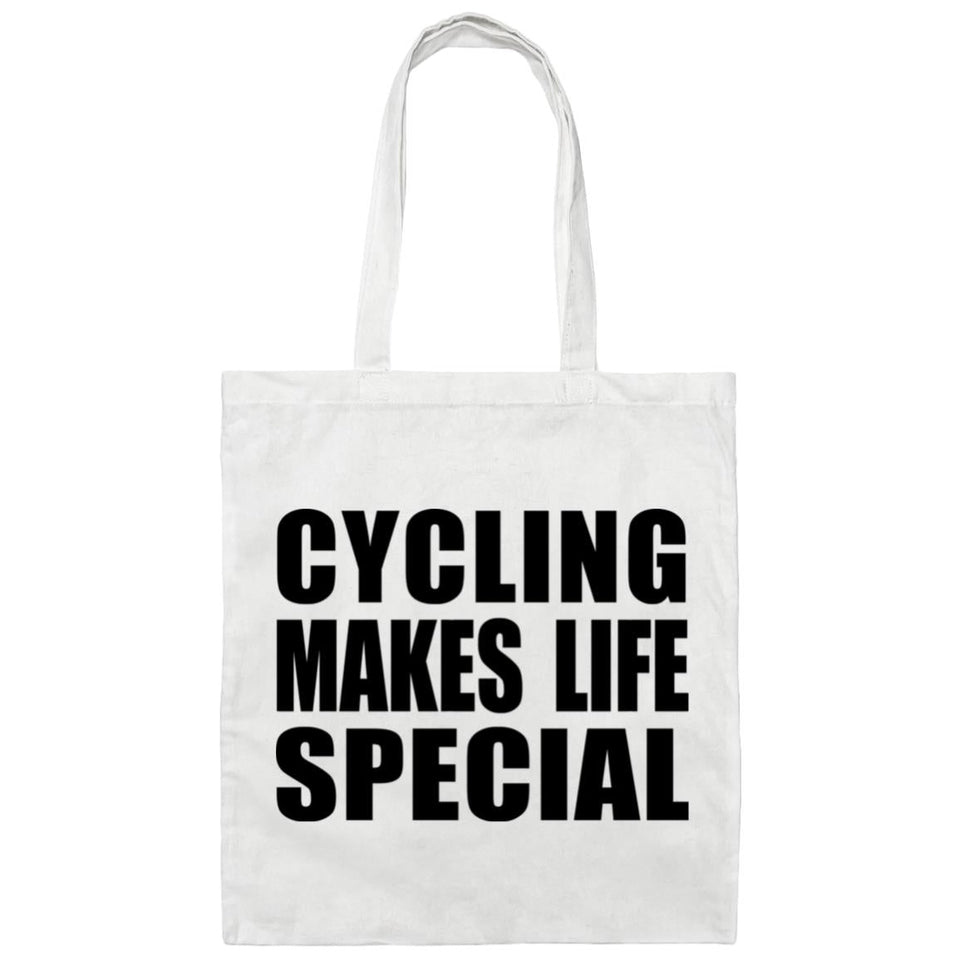 Cycling Makes Life Special - Tote Bag White