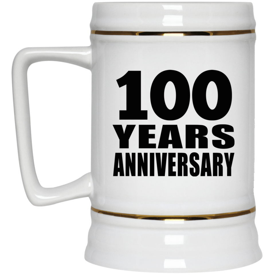100th Anniversary 100 Years - Beer Stein