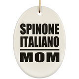 Spinone Italiano Mom - Oval Ornament