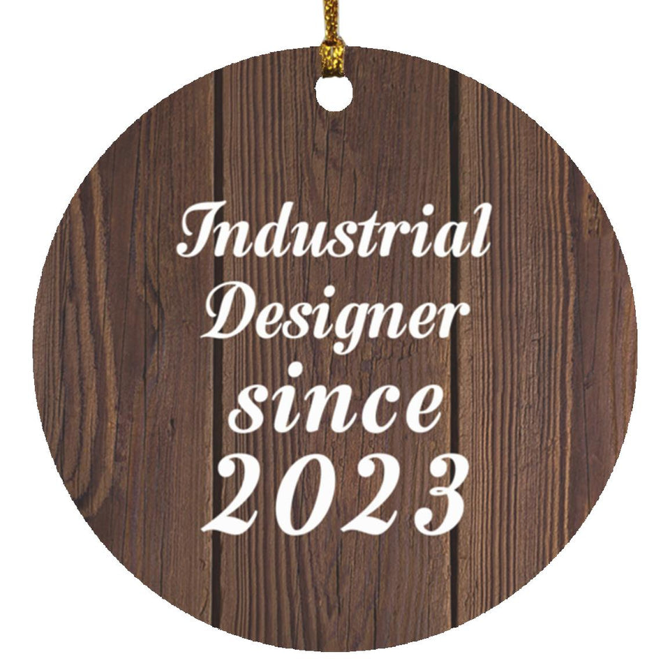 Industrial Designer Since 2023 - Circle Ornament D