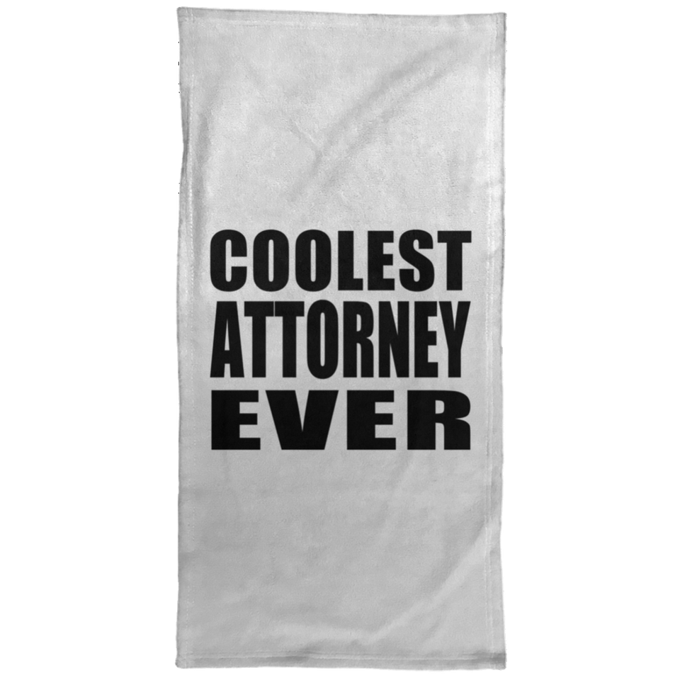 Coolest Attorney Ever - Hand Towel