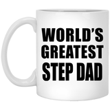 World's Greatest Step Dad - 11 Oz Coffee Mug
