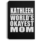 Kathleen World's Okayest Mom - Canvas Portrait