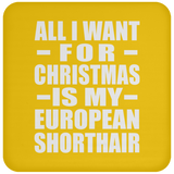 All I Want For Christmas Is My European Shorthair - Coaster