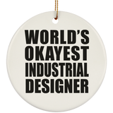 World's Okayest Industrial Designer - Circle Ornament