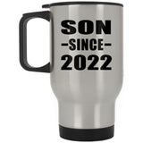 Son Since 2022 - Silver Travel Mug