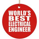 World's Best Electrical Engineer - Circle Ornament