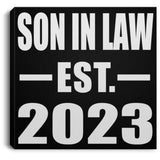 Son In Law Established EST. 2023 - Canvas Square