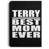 Terry Best Mom Ever - Canvas Portrait