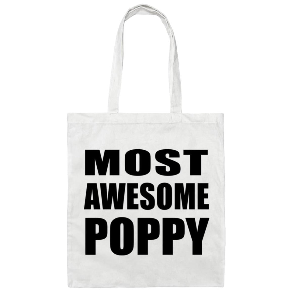 Most Awesome Poppy - Tote Bag White