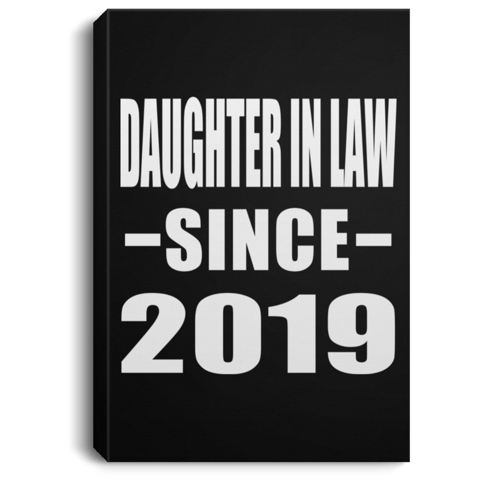 Daughter In Law Since 2019 - Canvas Portrait