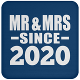 4th Anniversary Mr & Mrs Since 2020 - Drink Coaster