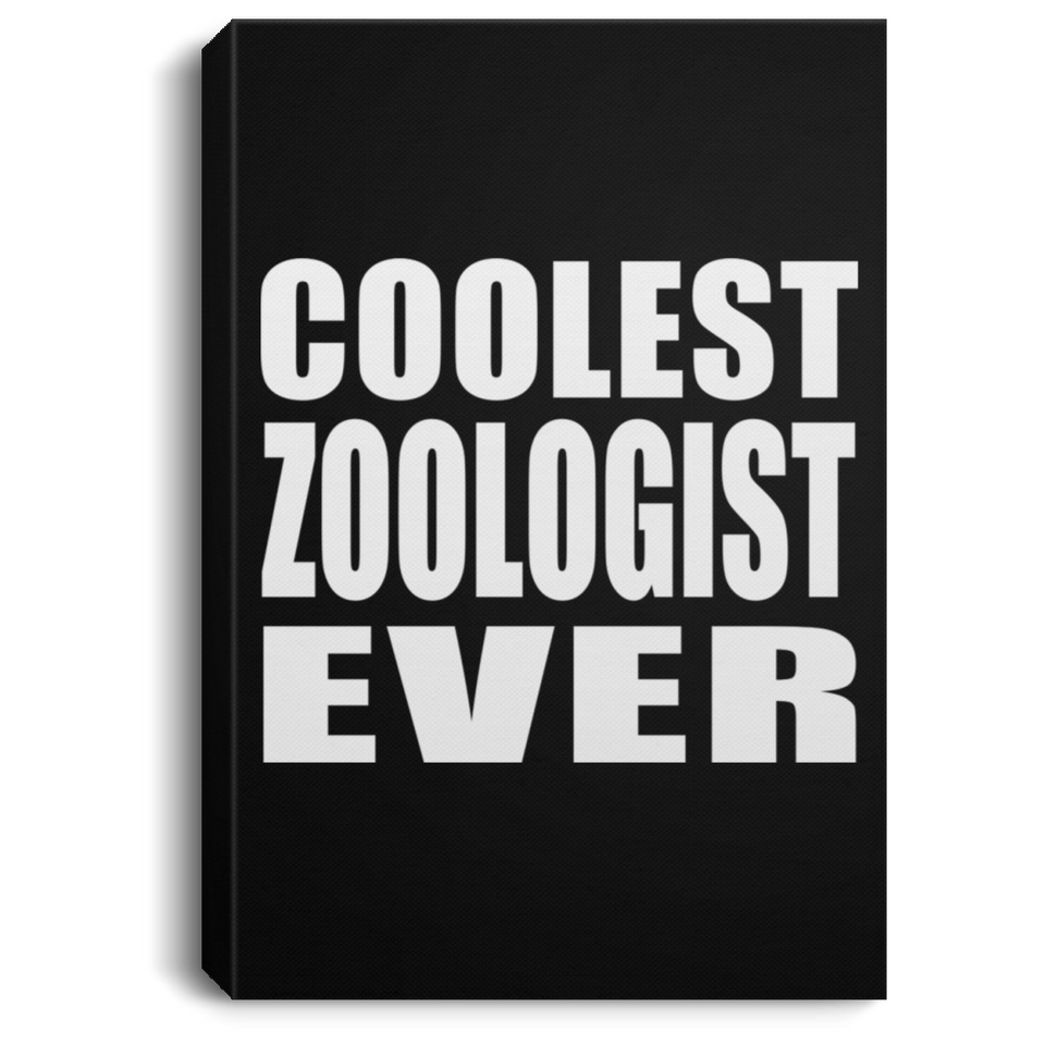 Coolest Zoologist Ever - Canvas Portrait